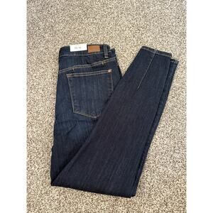 KanCan Jeans Women 15/32 Blue Ultra High Rise Super Skinny Button Fly Preppy NEW